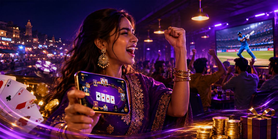 বগুড়ার ক্রিকেট বেটিং দৃশ্য উজ্জ্বল নীল দৃশ্যপটে দেখানো হয়েছে